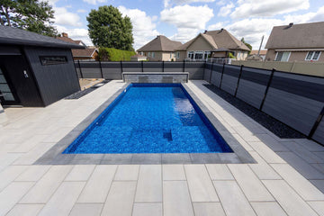 Swimming Pool Blue Water and Liner