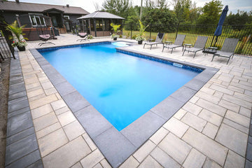 New In-ground Pool Calm Water