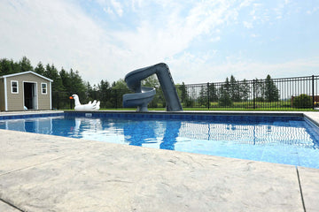 Swimming Pool with Slide by HB Pools
