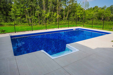 Suntan Chair Left to New Inground Pool