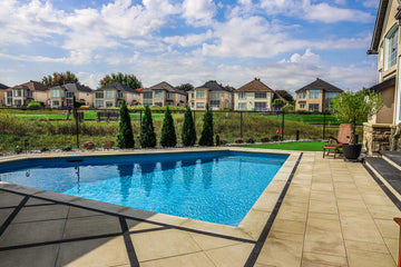 custom diamond vinyl inground pool installation in nepean ottawa