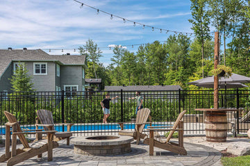 Freeform Inground Pool Construction in Navan with Pergola & Fire Pit
