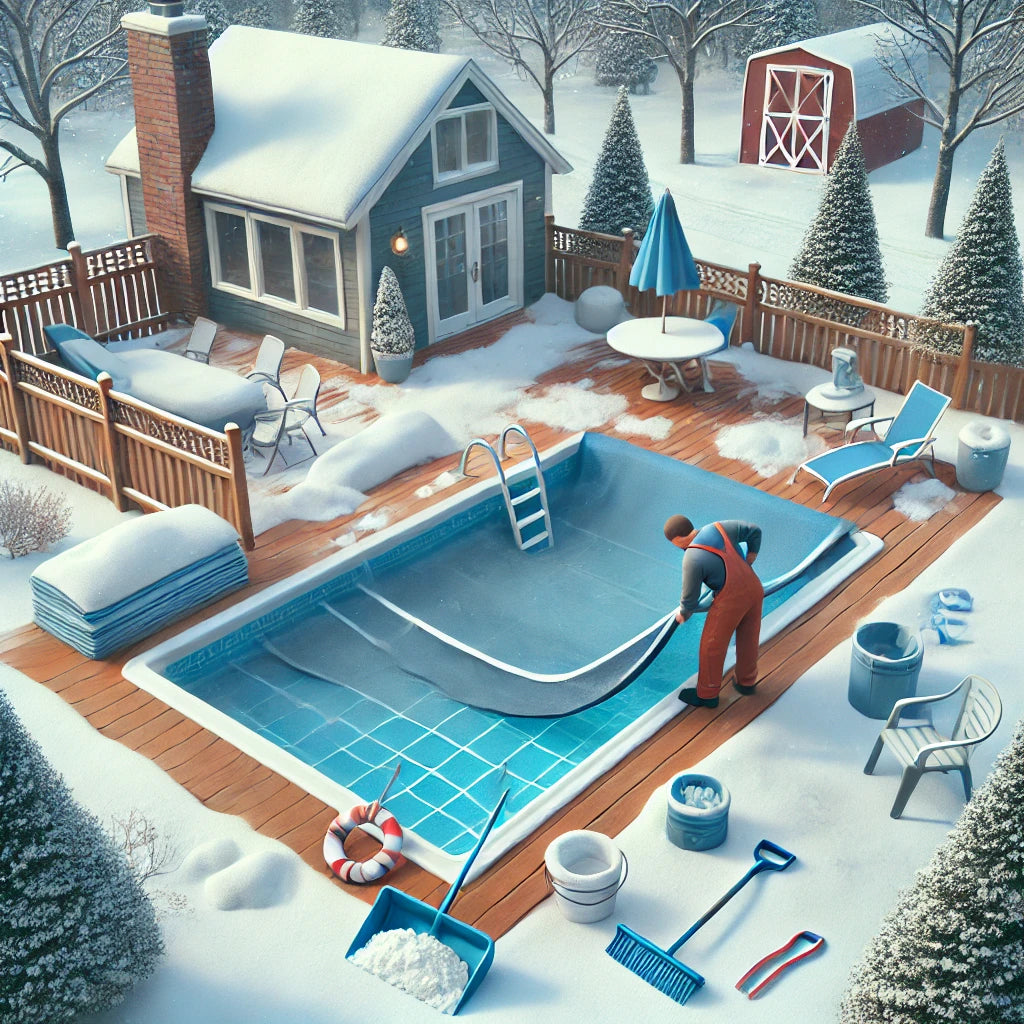 Safety Winter Pool Cover Maintenance Tips