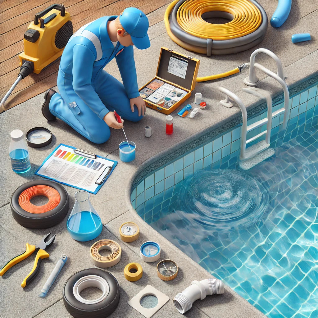 Detecting, Diagnosing and Repairing Pool Leaks