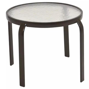 20" Round Side Table Bronze - HB Pools