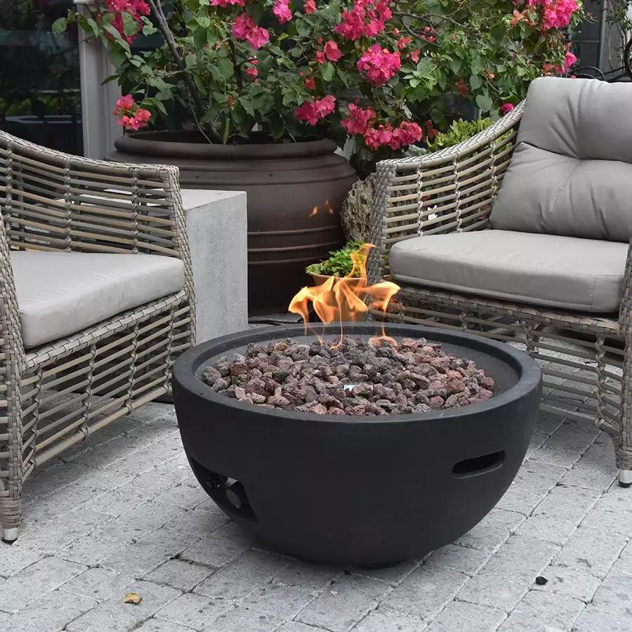 26" Round Jefferson Fire Bowl NG - HB Pools