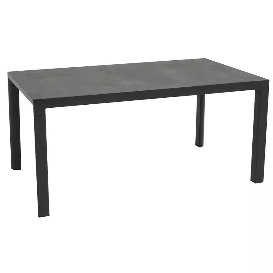 39" x 87" Carbon/Ceramic Grey Rectangular Dining Table - HB Pools