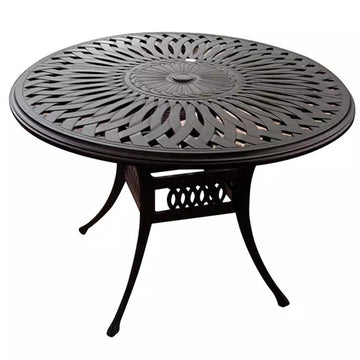60" Round Dining Table Bronze - HB Pools