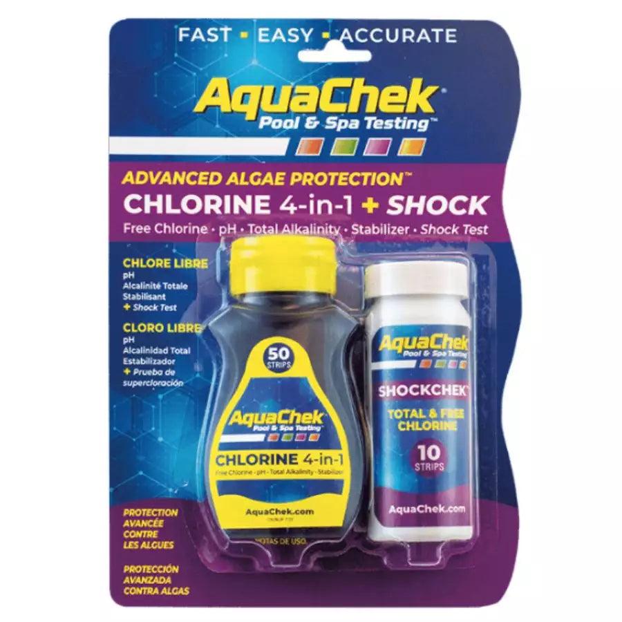 AquaChek Chlorine 4-in-1 + Shock - HB Pools