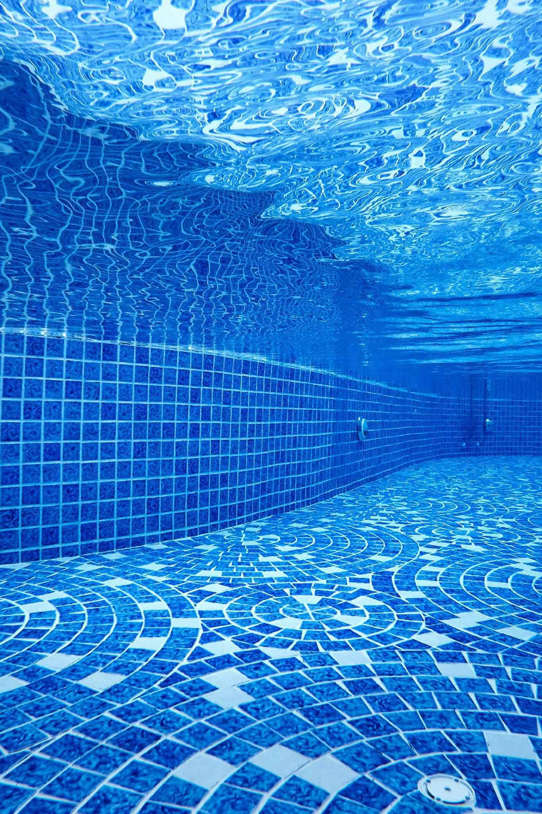 Inground Pool View From Underwater