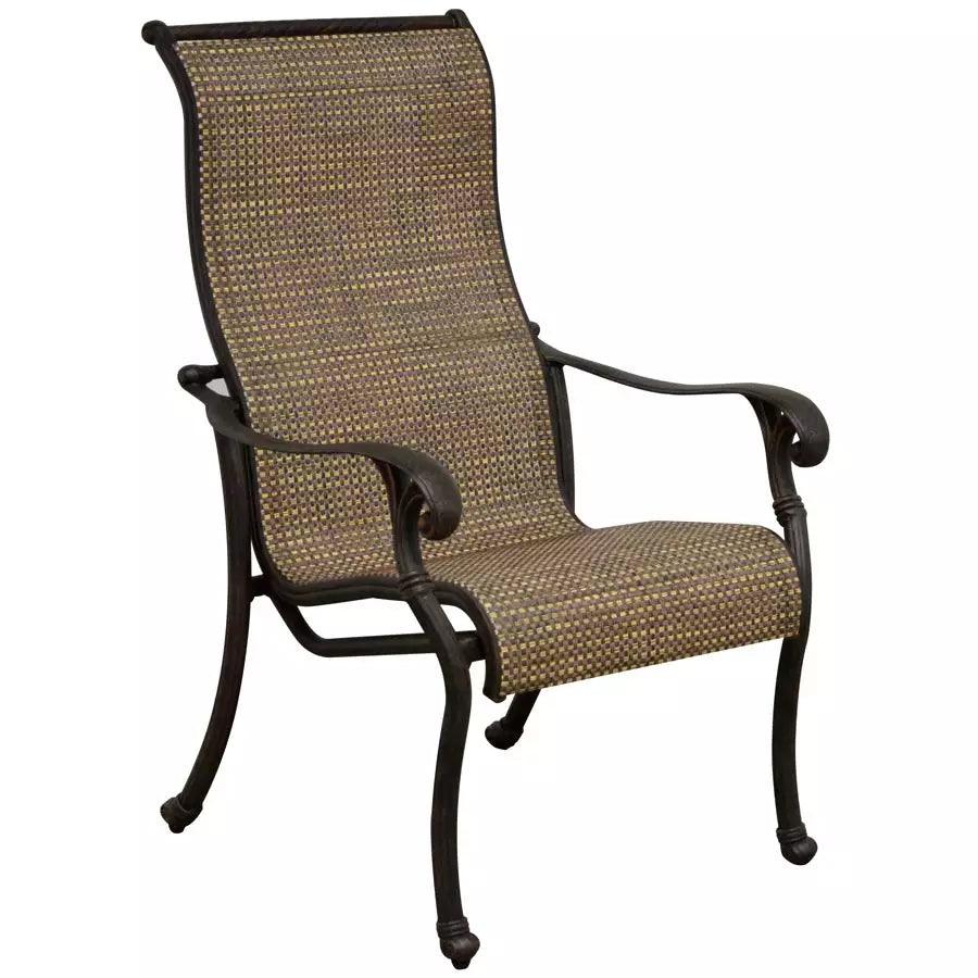 High Back Sling Dining Chair - HB Pools