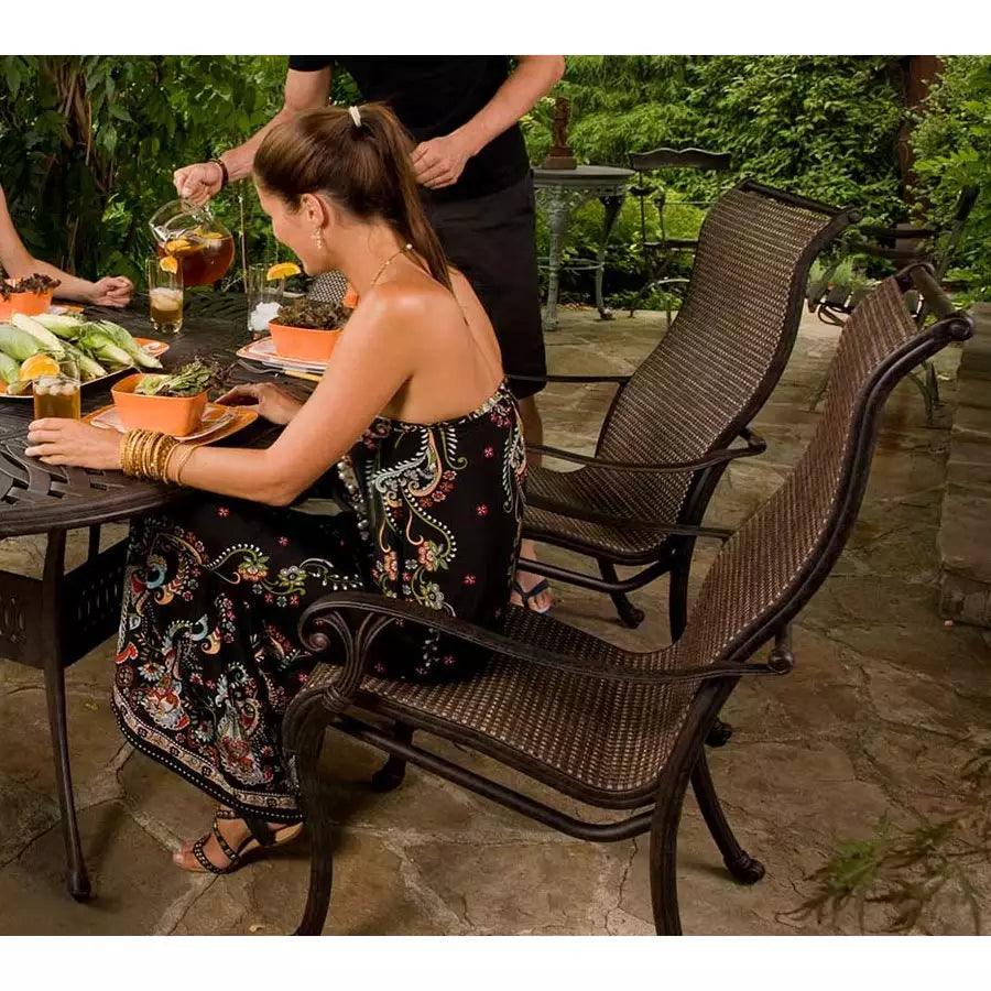 High Back Sling Dining Chair - HB Pools