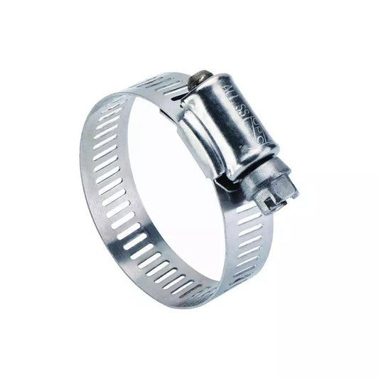 Hose Clamp-12.7MM Band 1 - 2 (25-51MM) (201SS/304 SS Screw) - HB Pools