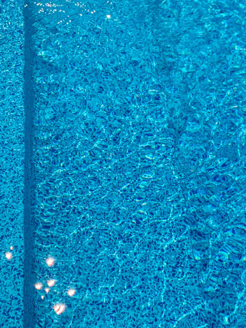 close up of swimming pool water