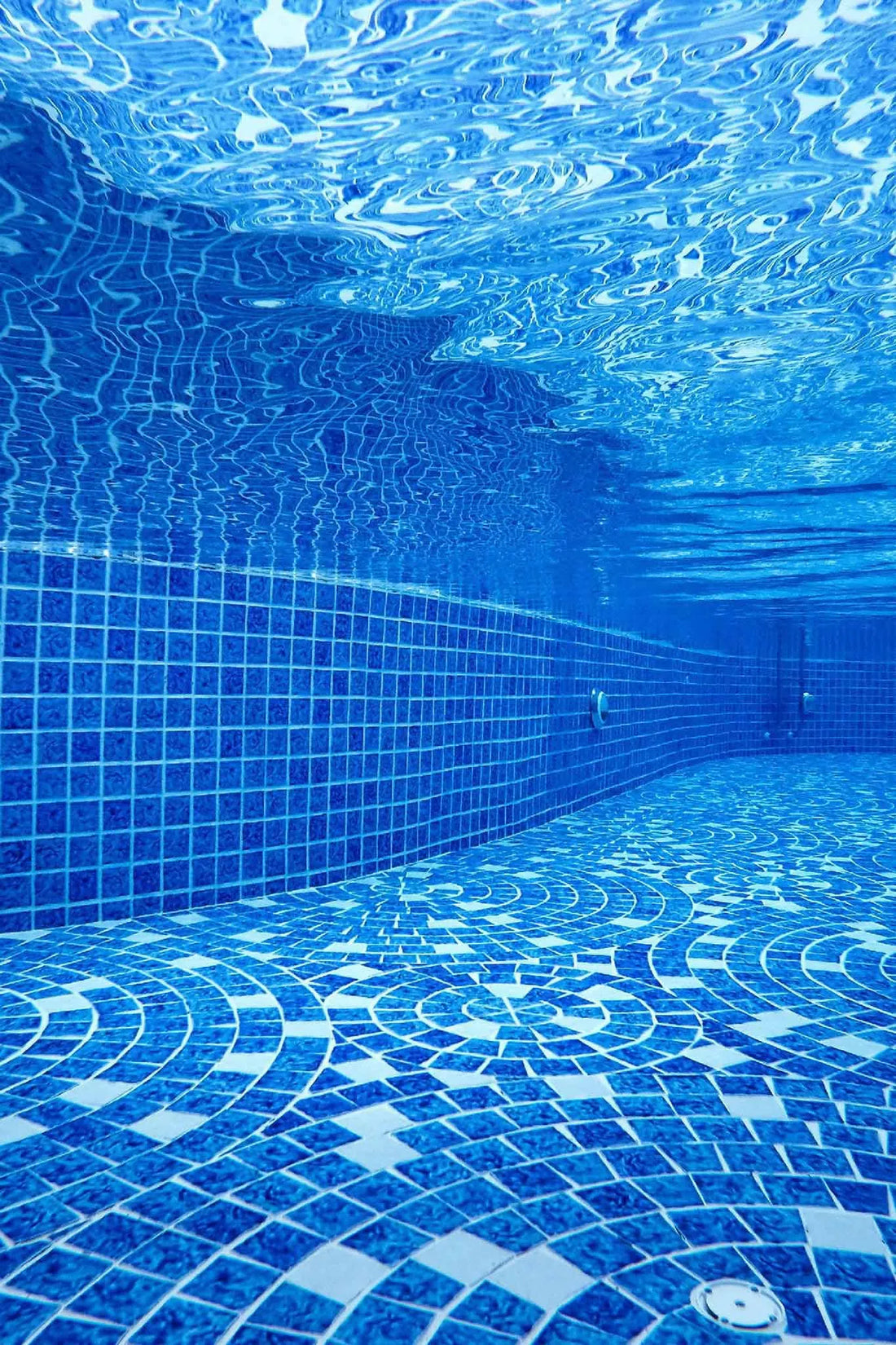 Inground pool view from underwater | HB Pools