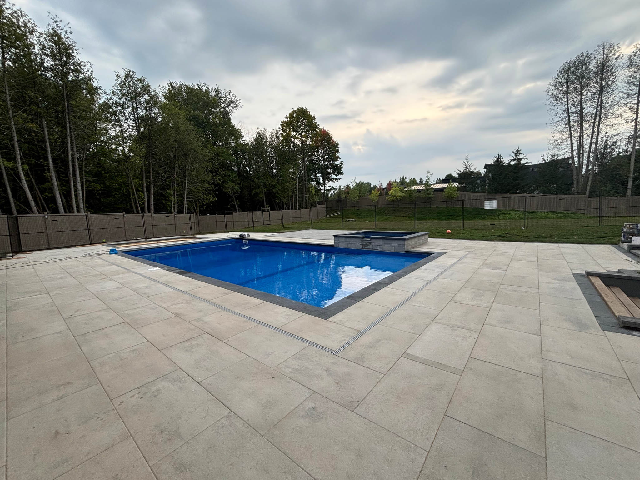 New In ground Pool Vinyl liner Installation in Nepean Ottawa Overview