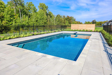 Newly build Inground Pool in manotick