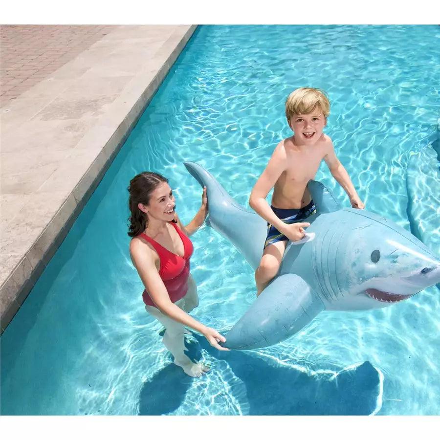 Realistic Shark Ride-On - HB Pools