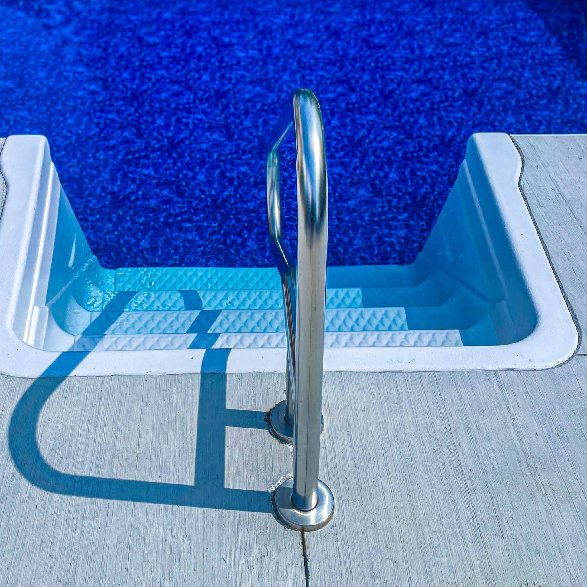 Swimming Pool Handrail Top View