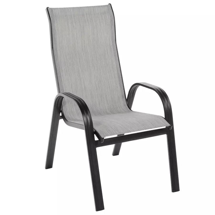 Sling Dining Chair Grey - HB Pools
