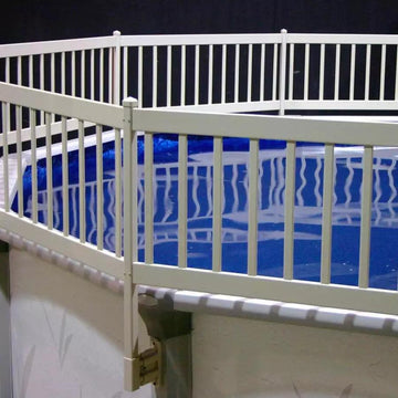 Resin Pool Fence Kit System For Above Ground Pools - HB Pools